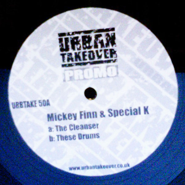 Micky Finn & Special K : The Cleanser / These Drums (12", Promo)