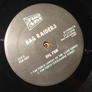 Bag Raiders : Big Fun EP (12", EP)