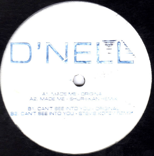 D'Nell : Made Me EP (12")