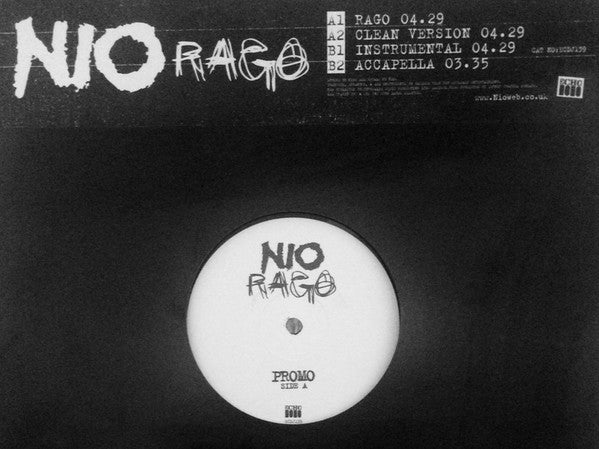 Nio : Rago (12", Promo)