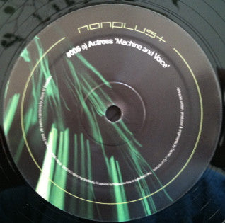 Actress : Machine And Voice (12")