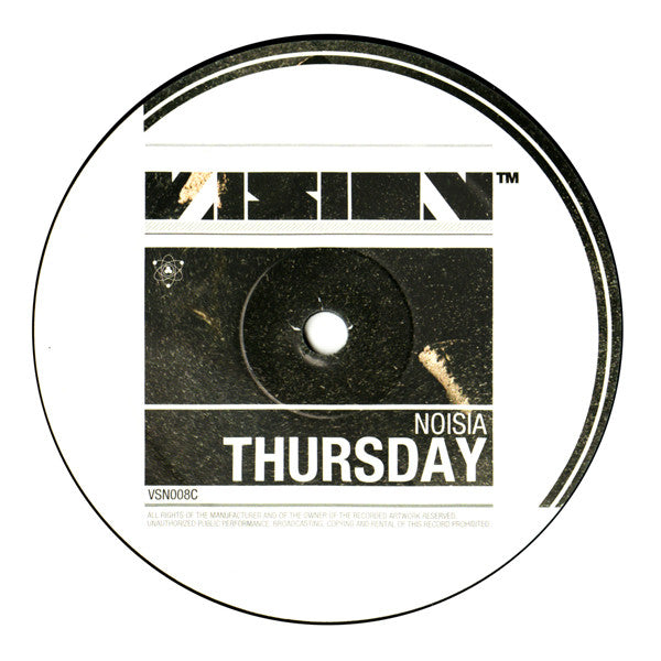 Noisia : Split The Atom (Vision EP) (2x12", EP)