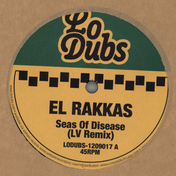 El Rakkas : Seas Of Disease / I & I Remixes (12" + CD)