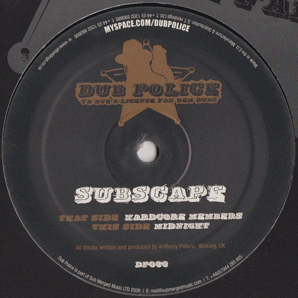 Sub Scape : Hardcore Members (12", Single)