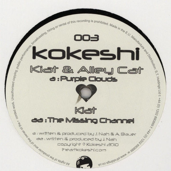 Kiat & Alley Cat / Kiat : Purple Clouds / The Missing Channel (12")