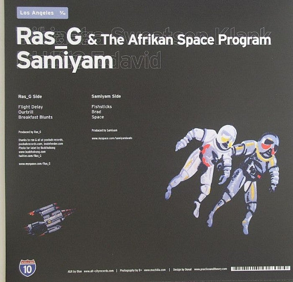 Ras G / Samiyam : Los Angeles 3/10 (10")