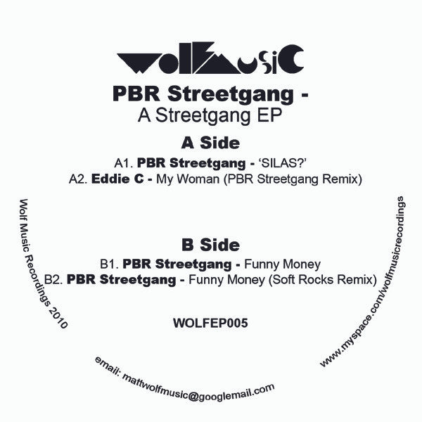 PBR Streetgang : A Streetgang EP (12", EP)
