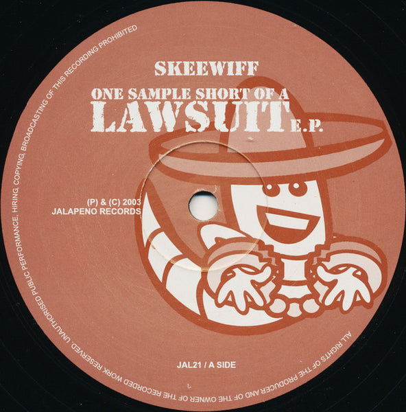 Skeewiff : One Sample Short Of A Lawsuit E.P. (12", EP)