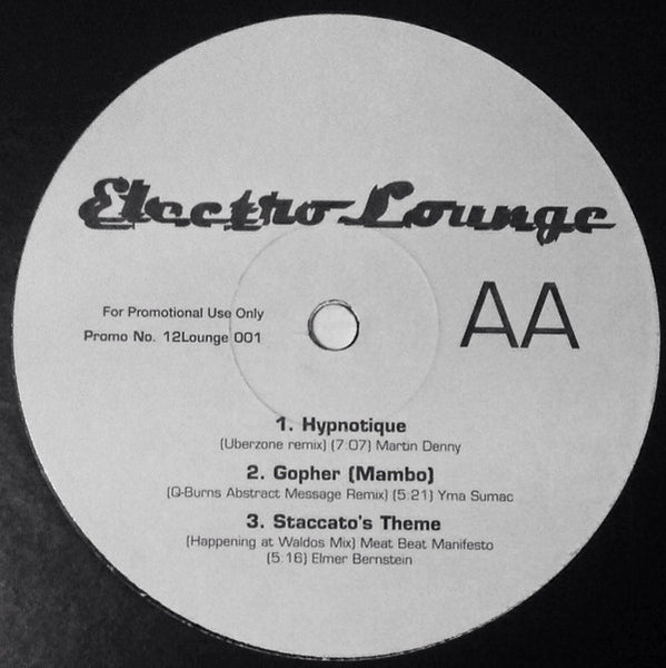 Various : Electro Lounge  (12", Promo, Smplr)