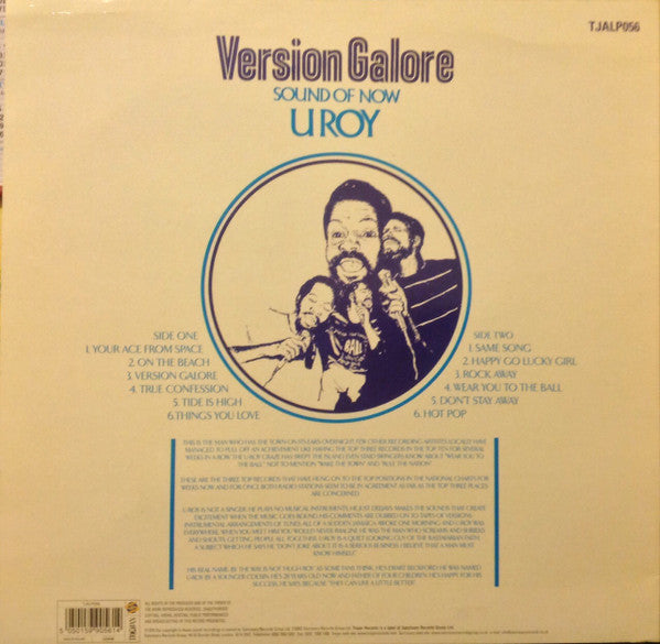 U-Roy : Version Galore (LP, Album, RE)