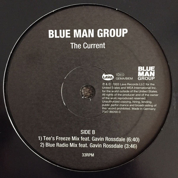 Blue Man Group : The Current (Remixes) (12")