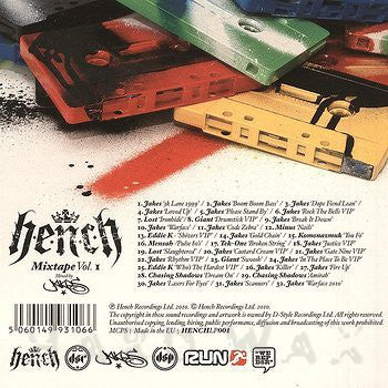 Jakes : H.E.N.C.H Mixtape Vol. 1 (CD, Mixed)