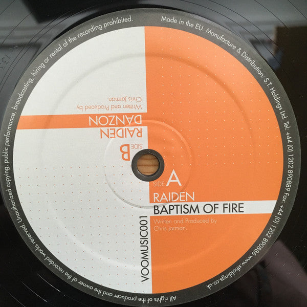 Raiden : Baptism Of Fire / Danzon (12")