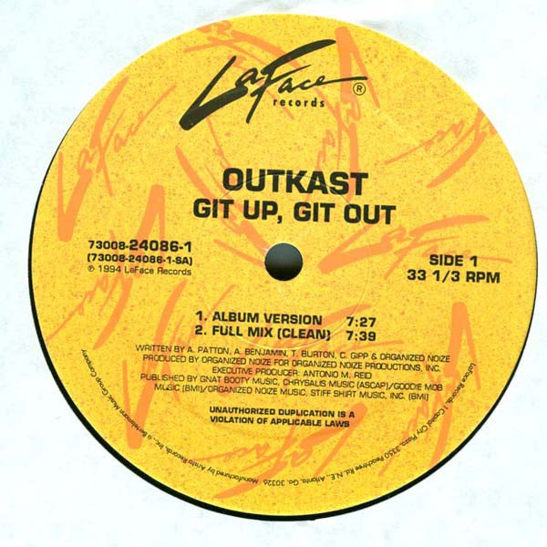 OutKast : Git Up, Git Out (12")
