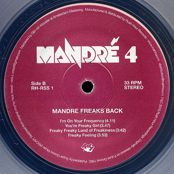 Mandré : Mandré 4 (LP, Album, Ltd, RE, Tra)