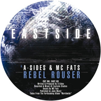 A-Sides Feat. MC Fats / A-Sides Feat. Break : Rebel Rouser / Definite (12", Promo)