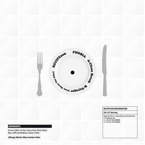 Phobia (8) : Clean Break / Voyager (Ft Baron Von Alias) (12")
