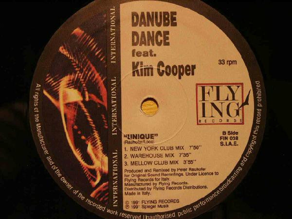 Danube Dance Feat. Kim Cooper : Unique (12")