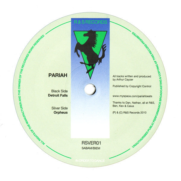 Pariah (9) : Detroit Falls / Orpheus (10")