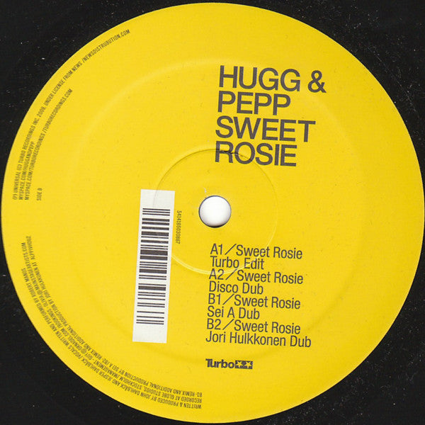 Hugg & Pepp : Sweet Rosie (12")