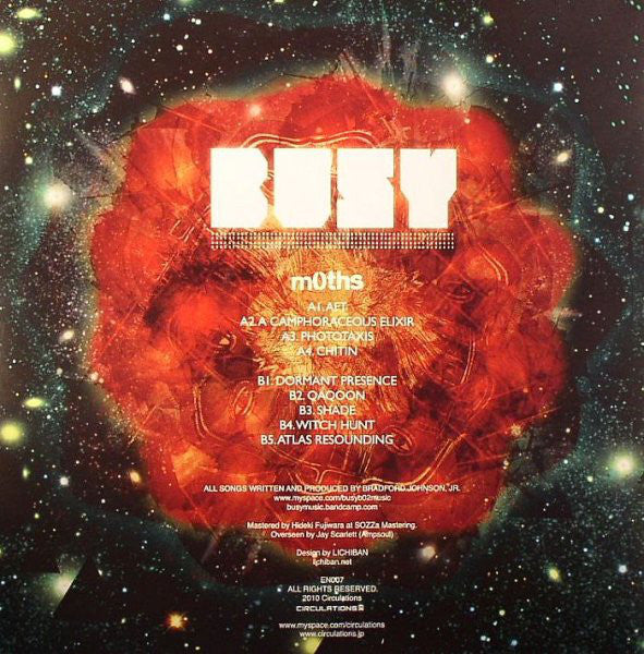 Busy (3) : Moths (12", EP)