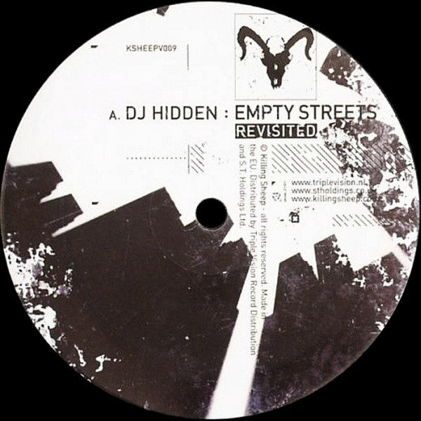 DJ Hidden : Empty Streets Revisited / Times Like These VIP (12")
