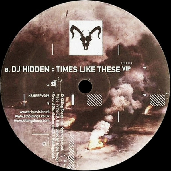 DJ Hidden : Empty Streets Revisited / Times Like These VIP (12")