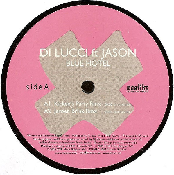Di Lucci ft Jason (52) : Blue Hotel (12", Maxi)