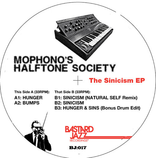Mophono's Halftone Society : The Sinicism EP (12", EP)