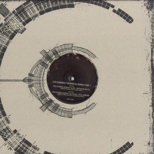 The Outside Agency / SPL / Cooh : Crossbreed Definition Series Part 1 (12", Bla)