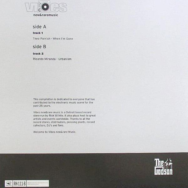 Rick Wilhite : Vibes - New & Rare Music (12", Comp)