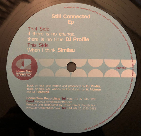 DJ Profile / Similau : Still Connected EP (12", EP)