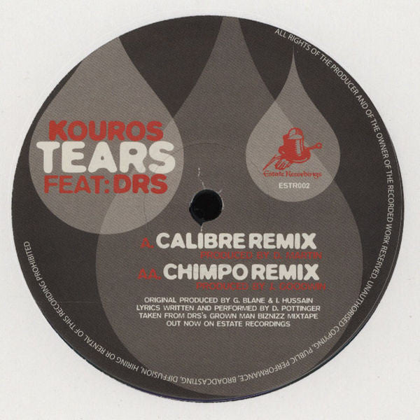 Kouros : Tears (Remixes) (12")