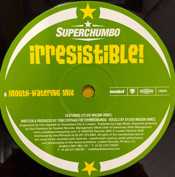 Superchumbo : Irresistible (12")