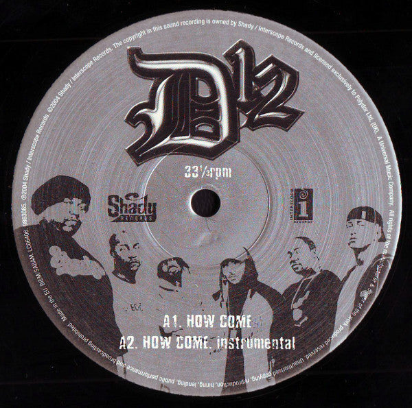 D12 : How Come (12", Single)