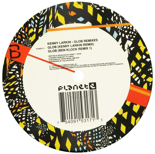 Kenny Larkin : Glob Remixes (12", Single)