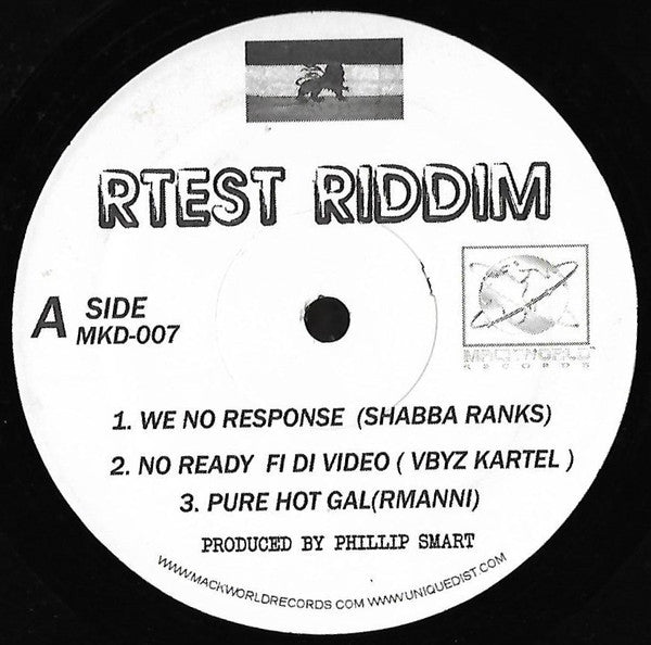 Various : Rtest Riddim (12")