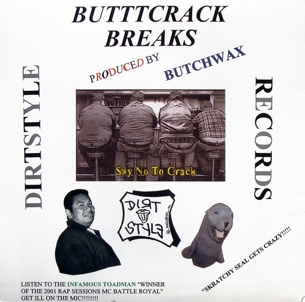 Butchwax : Buttcrack Breaks (12")