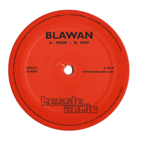 Blawan : Fram (12")