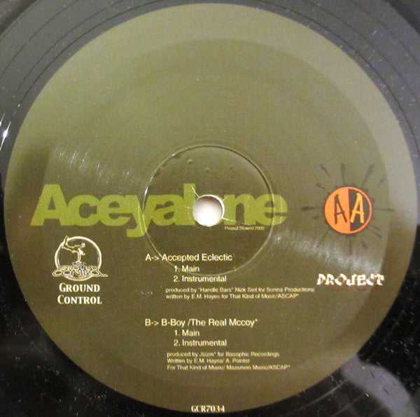 Aceyalone : Accepted Eclectic / B-Boy The Real Mc Coy (12")