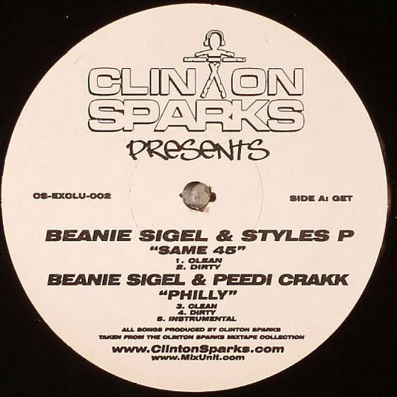 Beanie Sigel : Clinton Sparks Presents (12")