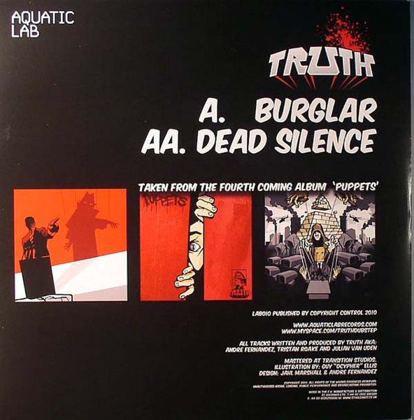 Truth (18) : Burglar / Dead Silence (12")