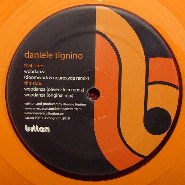 Daniele Tignino : Woodanza (12", Ora)