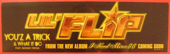 Lil' Flip : You'z A Trick (12")