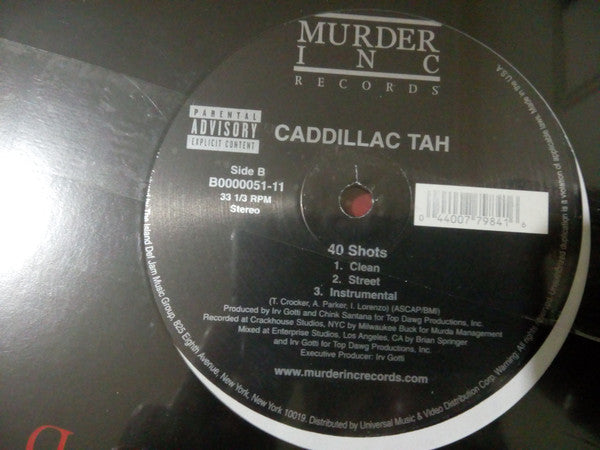 Caddillac Tah : I Got'cha Ma (12")