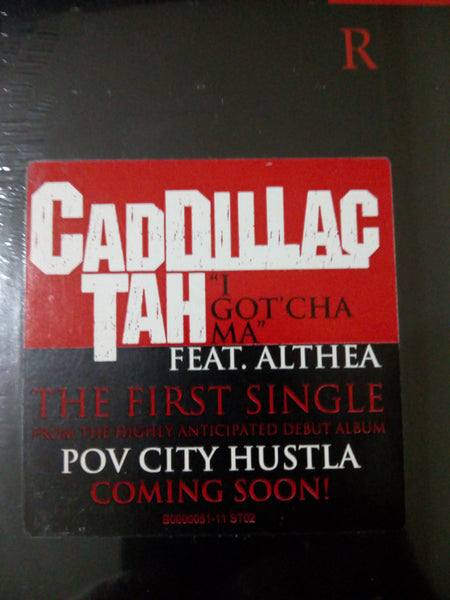 Caddillac Tah : I Got'cha Ma (12")