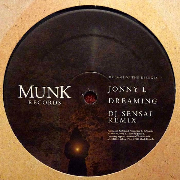 Jonny L : Dreaming (DJ Sensai Remix) / (Utah Jazz Remix) (12")