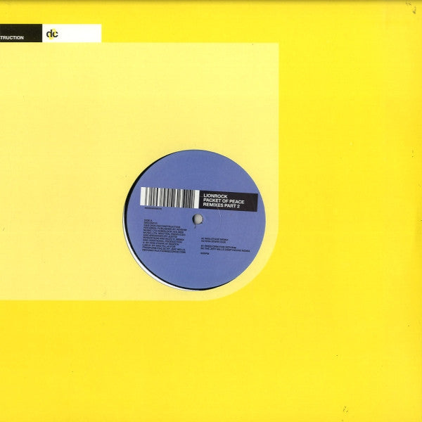 Lionrock : Packet Of Peace (Remixes Part 2) (12")