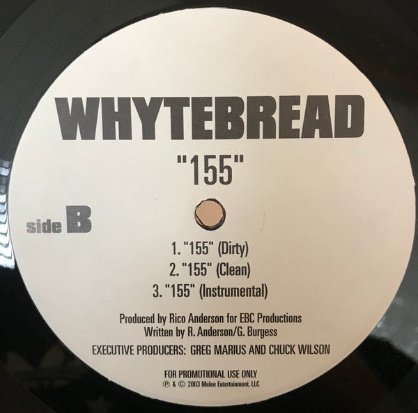 Mobb Deep / Whytebread : Get Ya Hustle On / 155 (12", Promo)