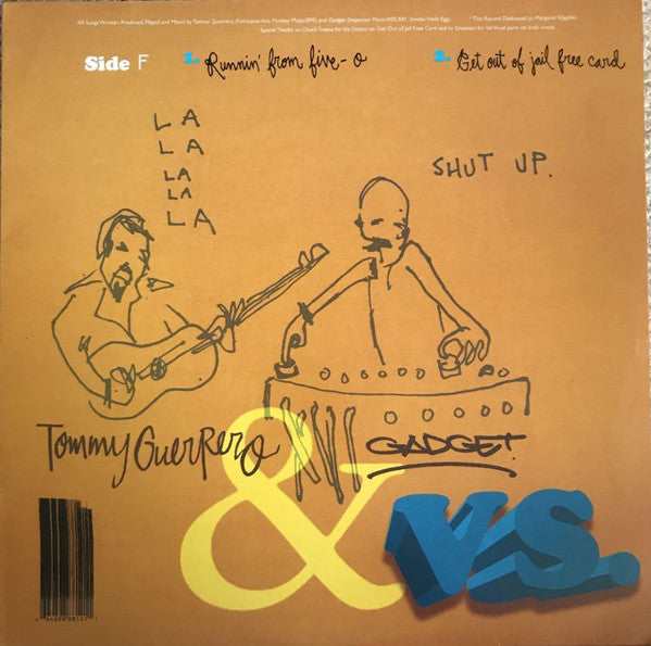 Tommy Guerrero & Gadget Vs. The Jazz Cannon : The "You'll Never Take Us Alive" Battle (12")